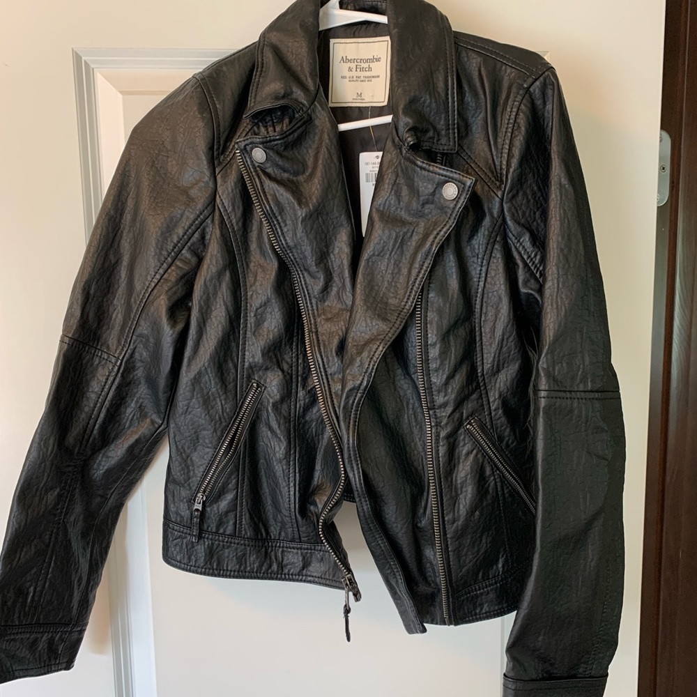 Abercrombie Leather Jacket